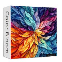 Puzzles en forme de fleurs Color Bloom 1000 pièces