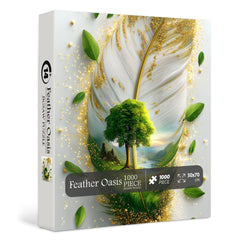 Feather Oasis Jigsaw Puzzle 1000 Pieces