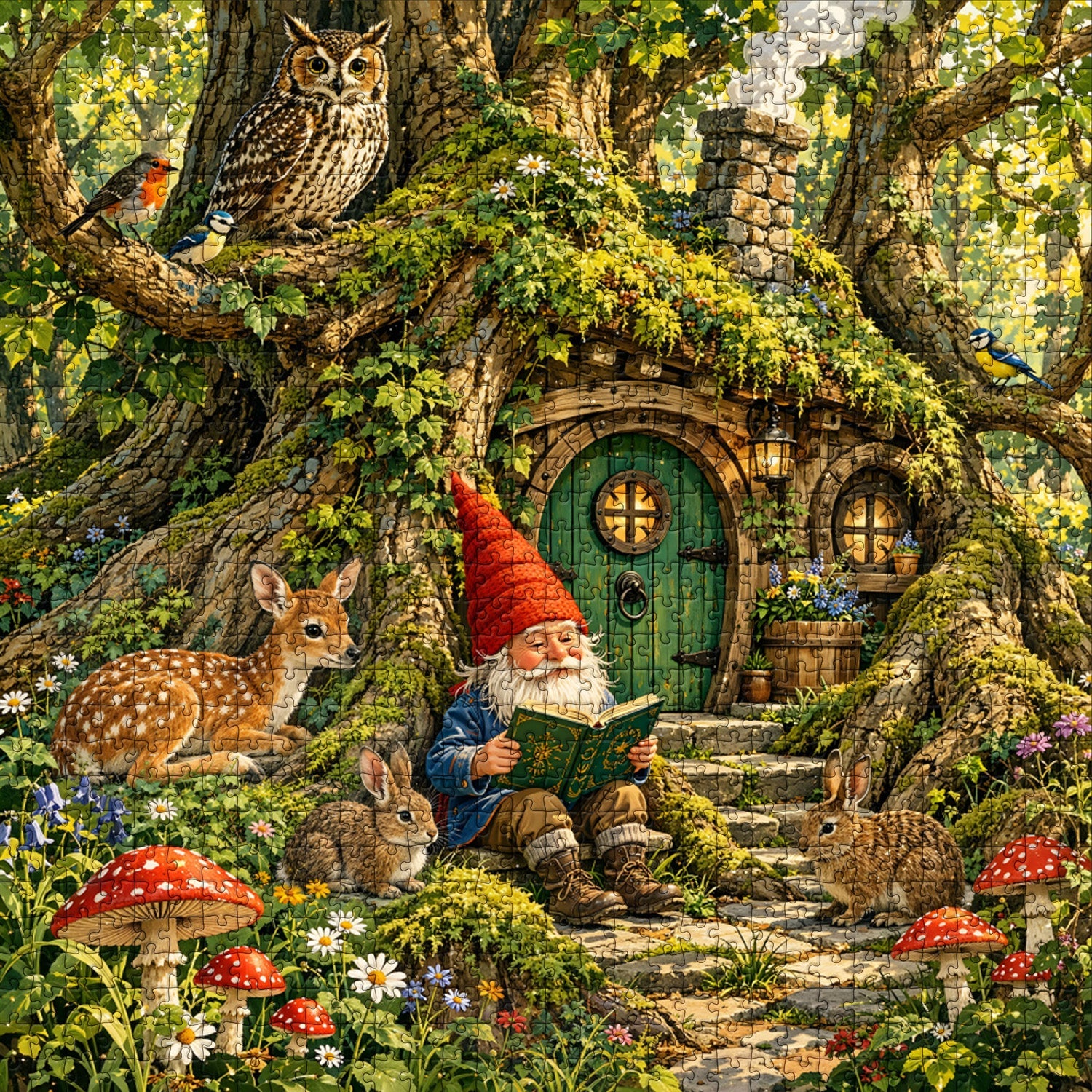 Forest Companions Jigsaw Puzzle 1000 Piece