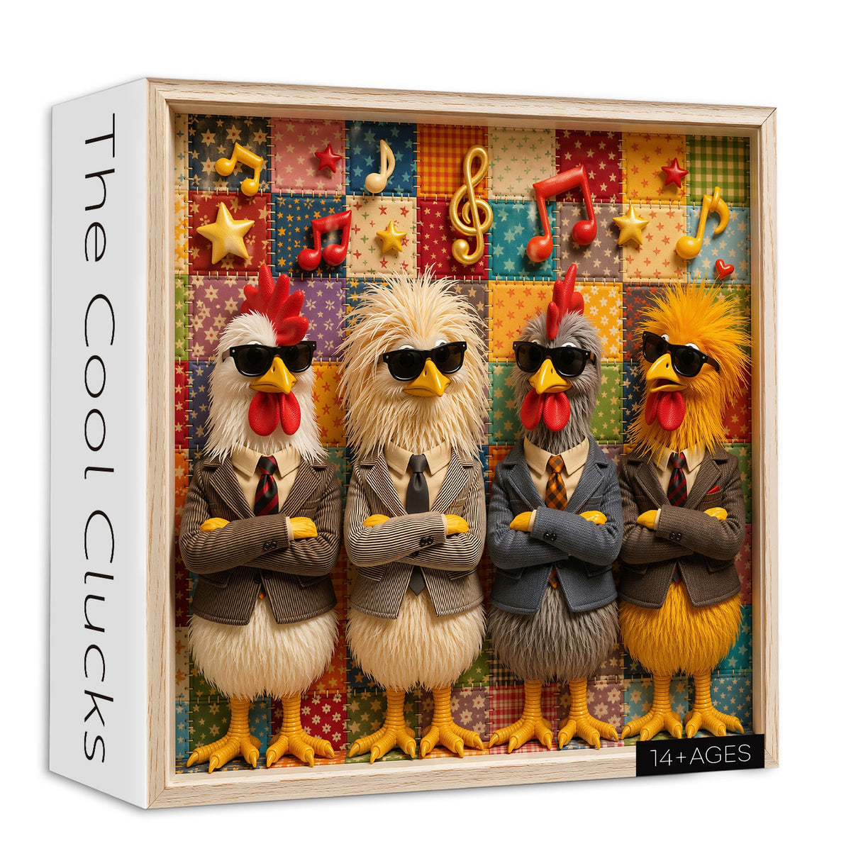 The Cool Clucks Jigsaw Puzzle 1000 Piece