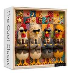 The Cool Clucks Jigsaw Puzzle 1000 Piece