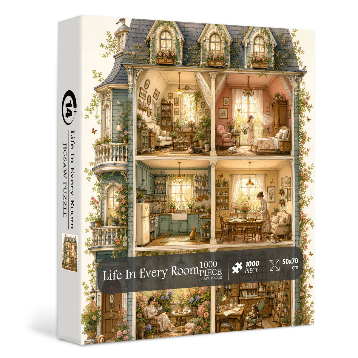 Life In Every Room Jigsaw Puzzle 1000 Piece