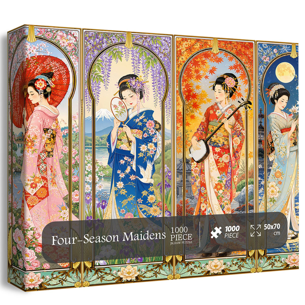 Four‑Season Maidens Jigsaw Puzzle 1000 Piece