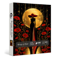 Rouge et Noir Jigsaw Puzzle 1000 Piece