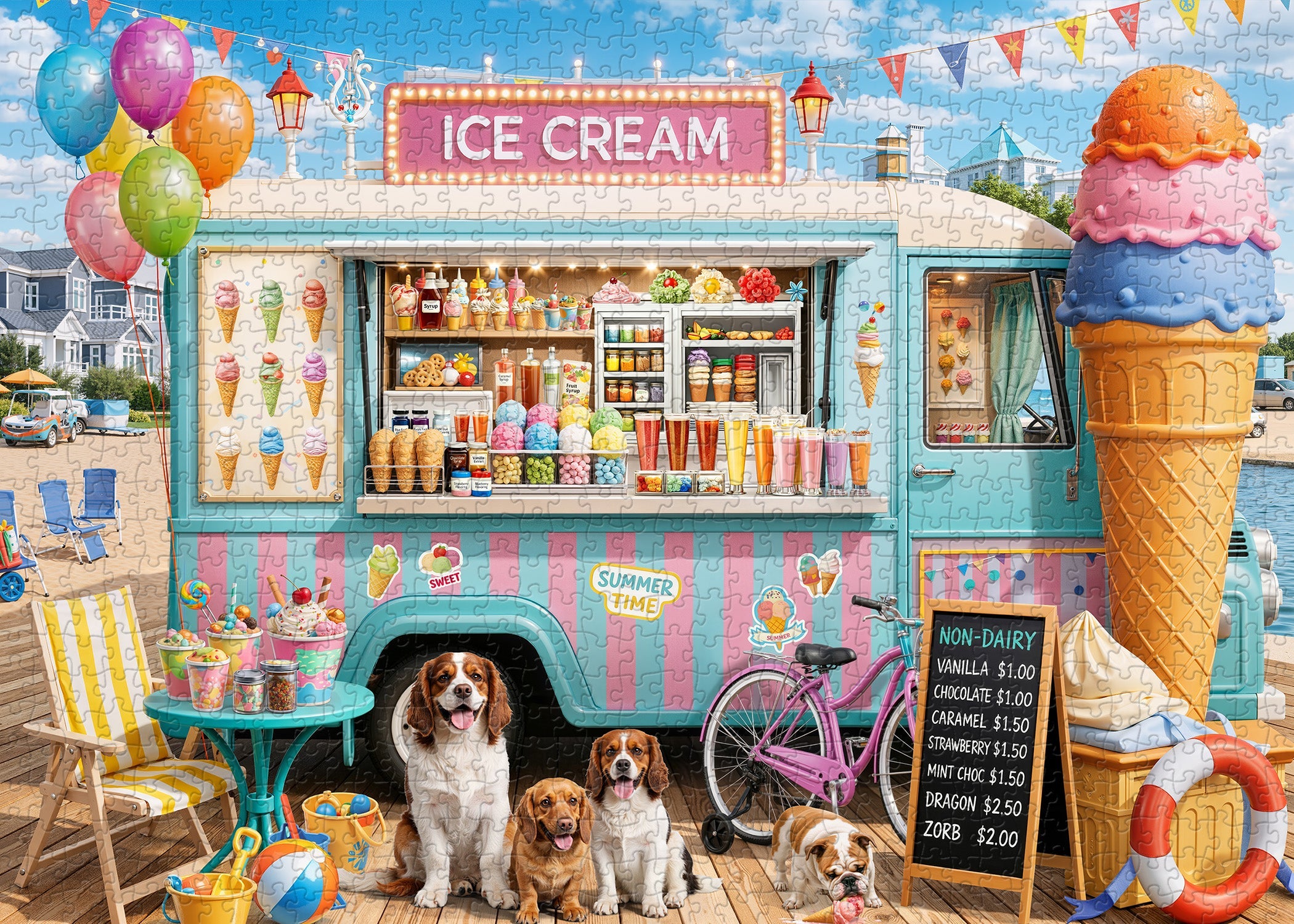 Puzzle de 1000 pièces Summer Scoops