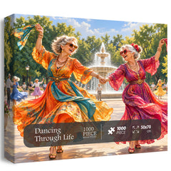 Dancing Through Life Jigsaw Puzzle 1000 Pieces