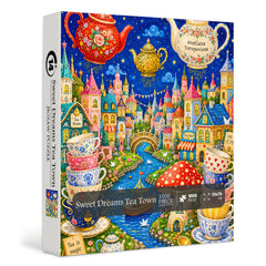 Sweet Dreams Tea Town Jigsaw Puzzle 1000 Piece