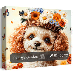 Puppy's Garden Jigsaw Puzzles 1000 Pieces