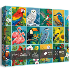 Bird Gallery Jigsaw Puzzle 1000 Piece