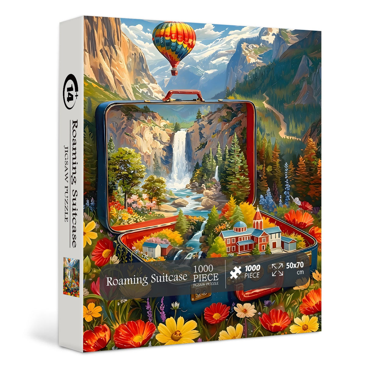 Roaming Suitcase  Jigsaw Puzzle 1000 Piece