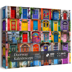 Puzzle en bois Doorway Kaleidoscope 1000 pièces