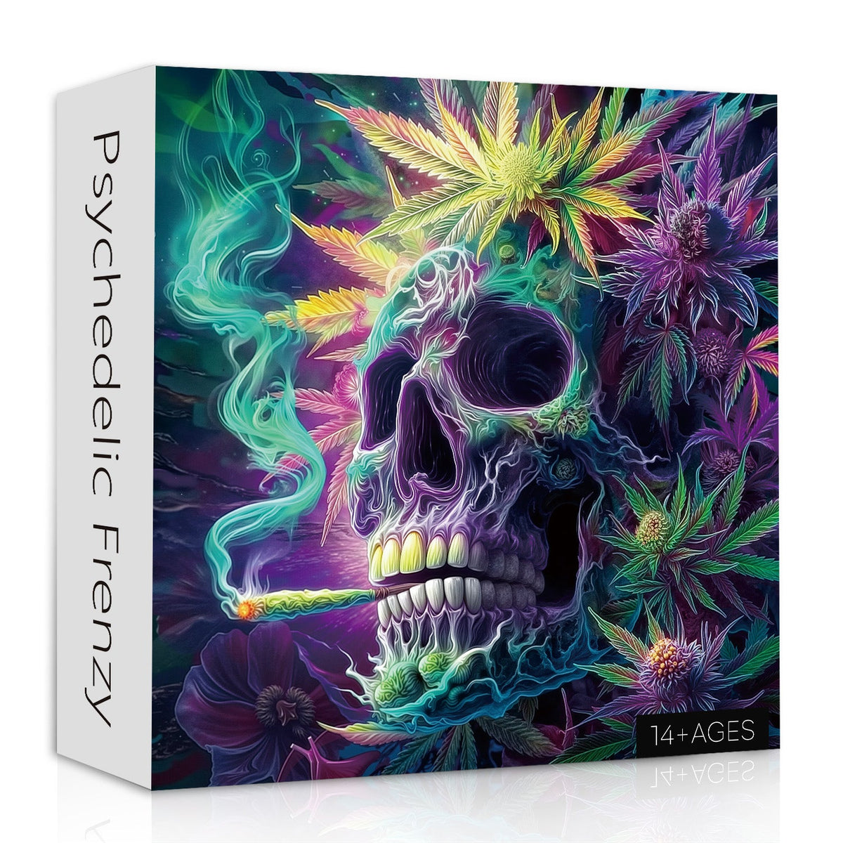 Psychedelic Frenzy Jigsaw Puzzle 1000 Pieces