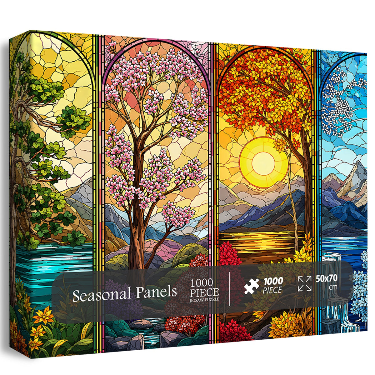 Seasonal Panels Jigsaw Puzzle 1000 Piece