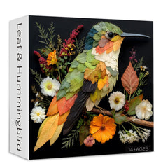 Leaf & Hummingbird Jigsaw Puzzle 1000 Pieces