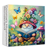 Gnome's Mushroom Wonderland Jigsaw Puzzle 1000 Pieces