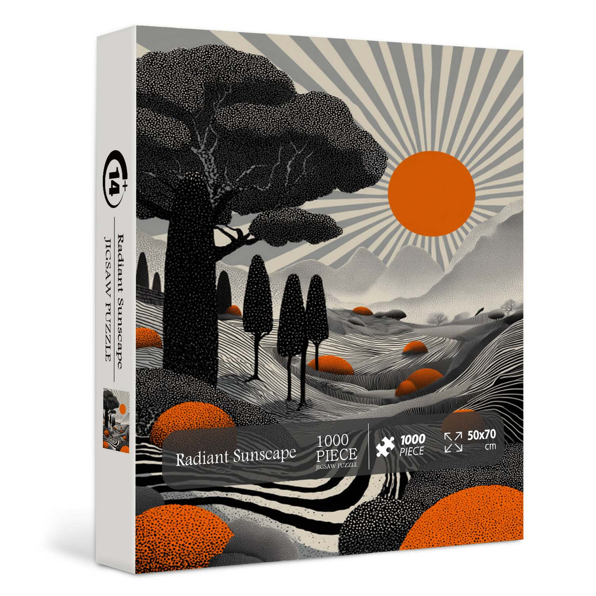 Radiant Sunscape Jigsaw Puzzle 1000 Piece