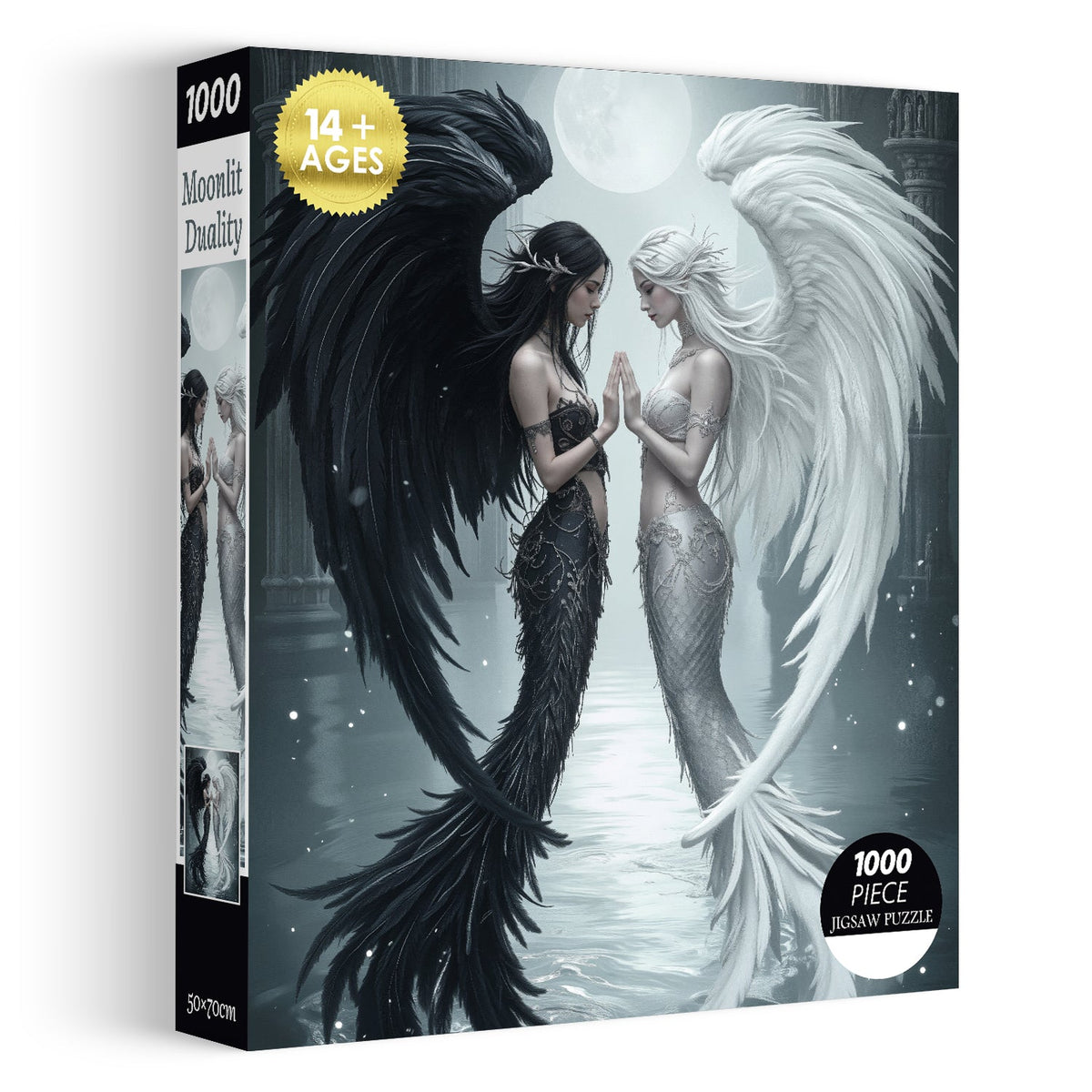 Moonlit Duality Jigsaw Puzzle 1000 Pieces