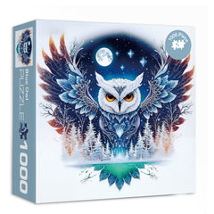 Blue Owl Jigsaw Puzzle 1000 Pieces