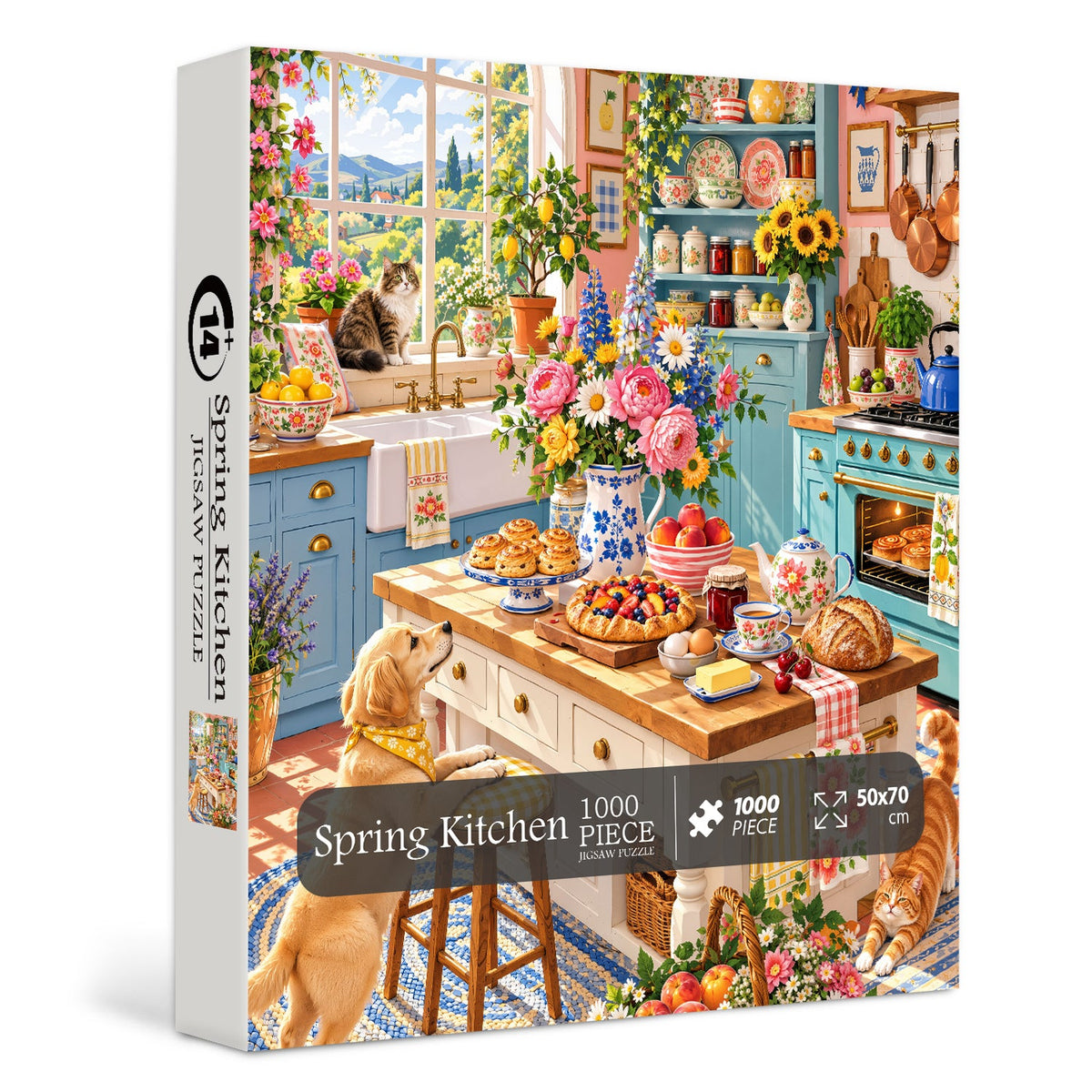 Spring Kitchen Jigsaw Puzzle 1000 Pieces