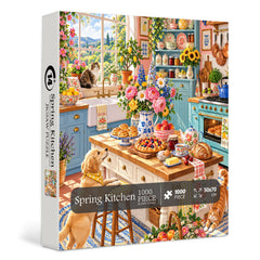 Spring Kitchen Jigsaw Puzzle 1000 Pieces