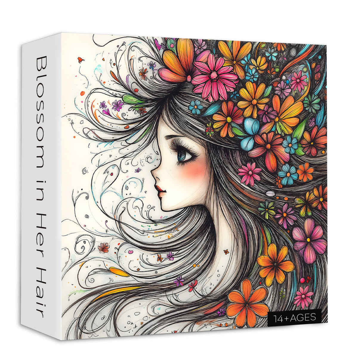 Blossom in Her Hair Jigsaw Puzzle 1000 Pieces