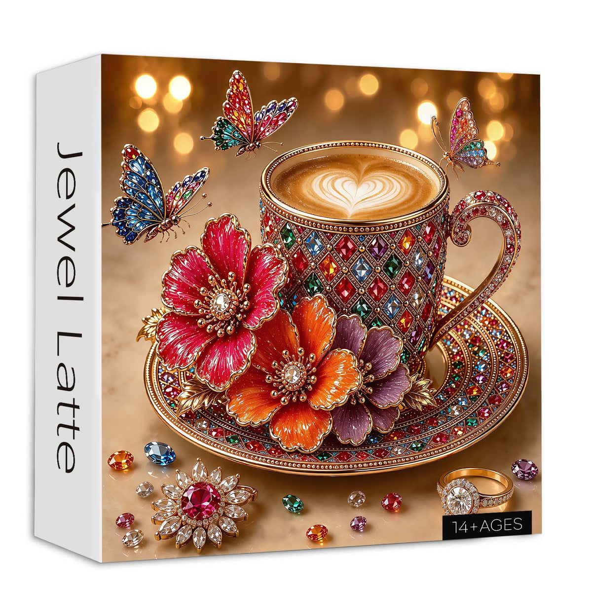 Jewel Latte Jigsaw Puzzle 1000 Piece