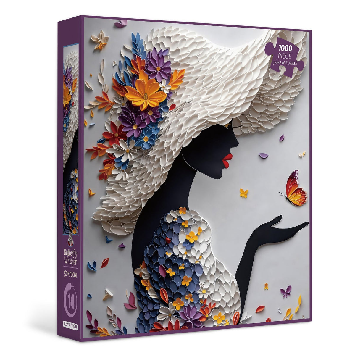 Butterfly Whisper Jigsaw Puzzle 1000 Pieces