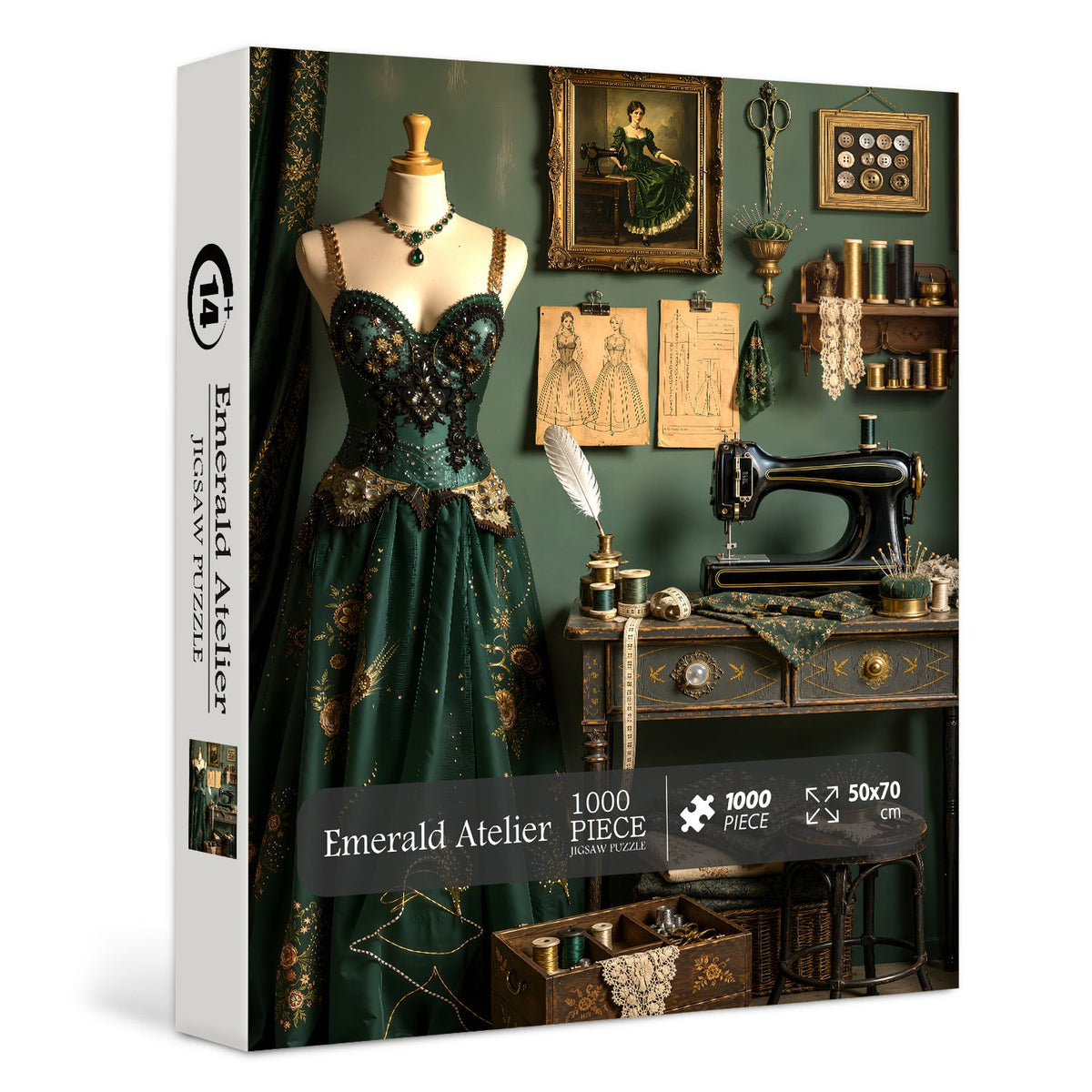 Emerald Atelier Jigsaw Puzzle 1000 Piece