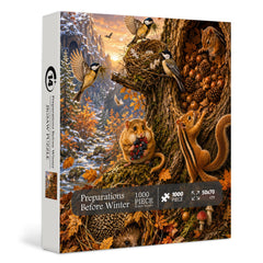 Preparations Before Winter Jigsaw Puzzle 1000 Pieces