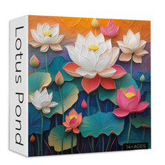 Lotus Pond Jigsaw Puzzle 1000 Pieces