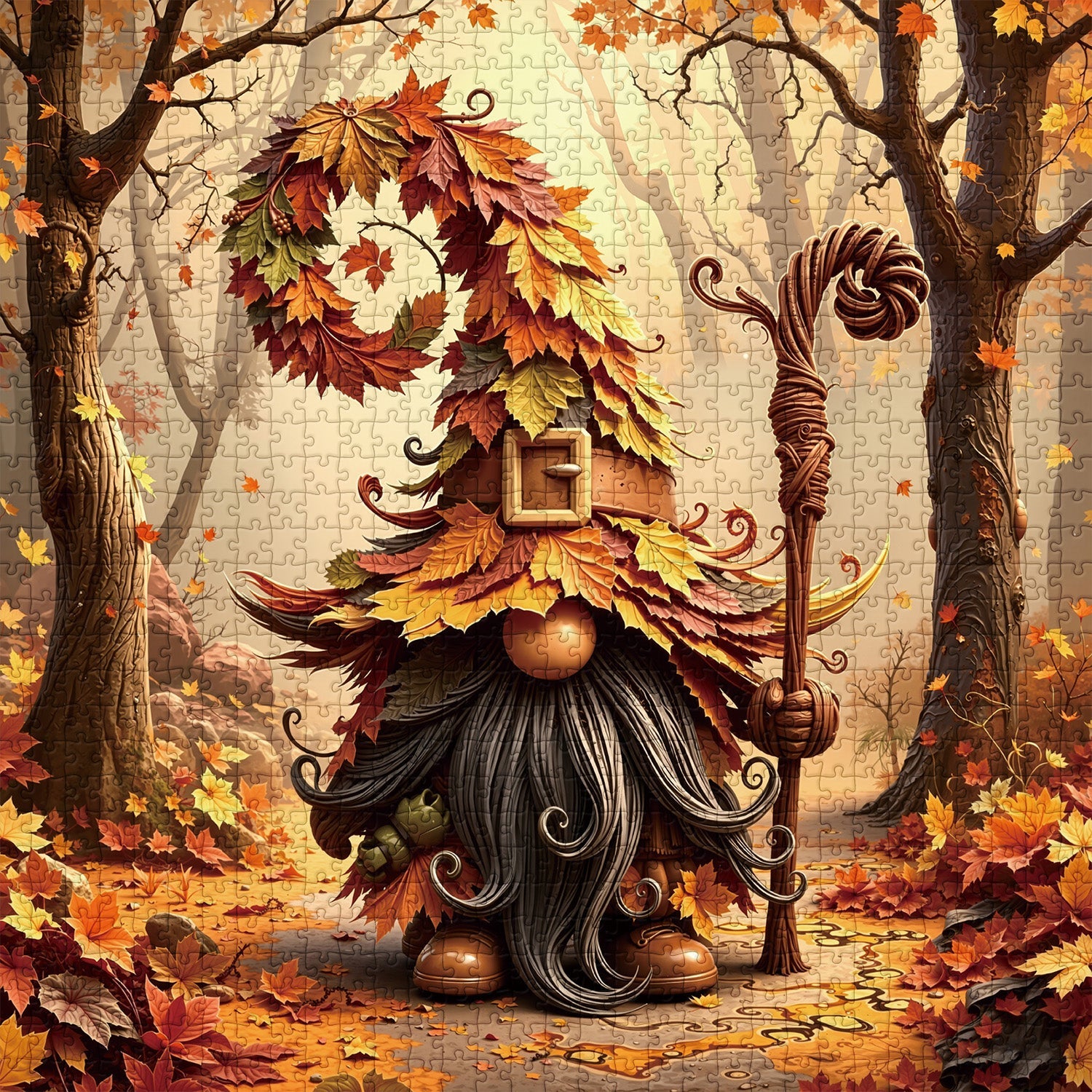 Autumn Dwarf Jigsaw Puzzle 1000 Pieces