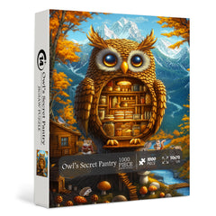 Owl’s Secret Pantry Jigsaw Puzzle 1000 Pieces