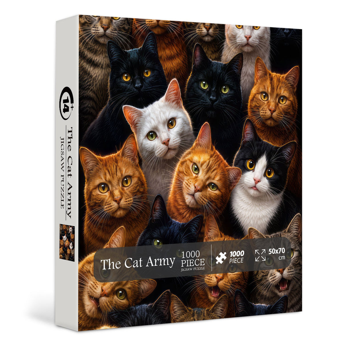The Cat Army Jigsaw Puzzle 1000 Piece
