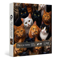 The Cat Army Jigsaw Puzzle 1000 Piece