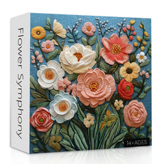 Flower Symphony Jigsaw Puzzles 1000 Pieces