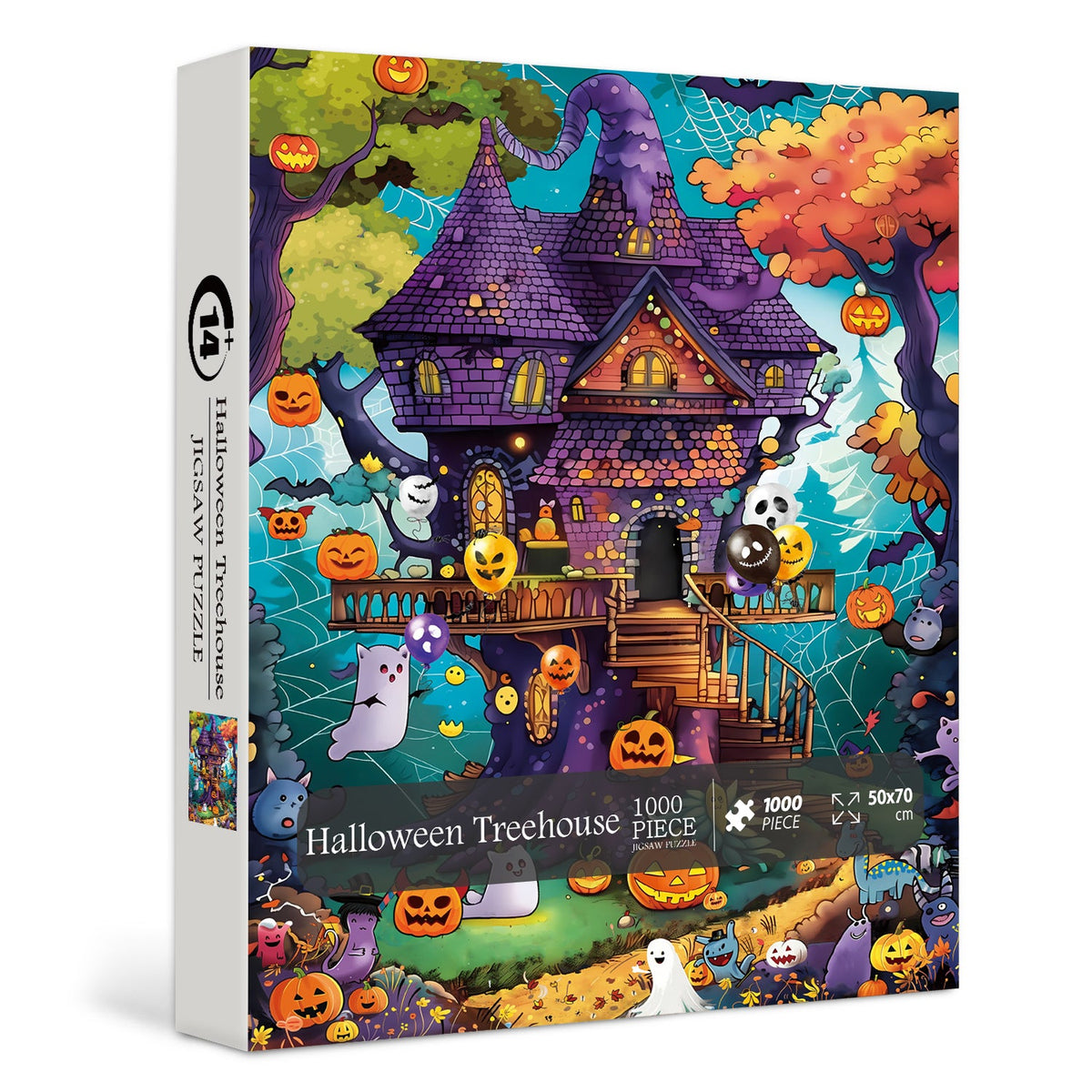 Halloween Treehouse Jigsaw Puzzle 1000 Pieces