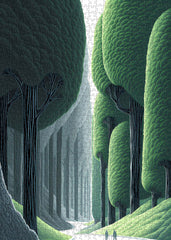Minimalist Verdant Jigsaw Puzzle 1000 Pieces