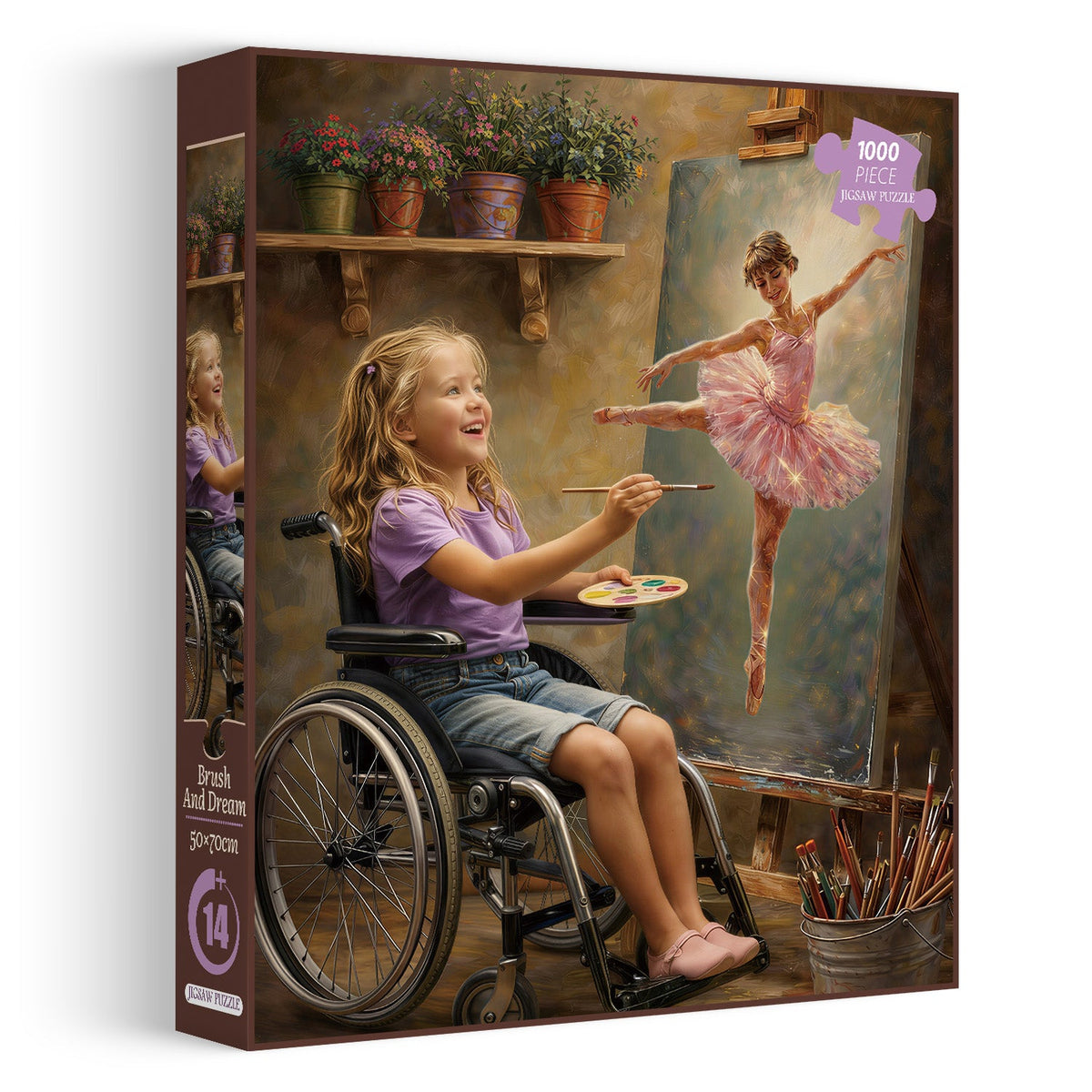 Brush And Dream Jigsaw Puzzle 1000 Pieces