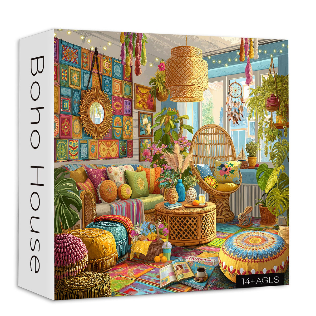 Boho House Jigsaw Puzzle 1000 Pieces
