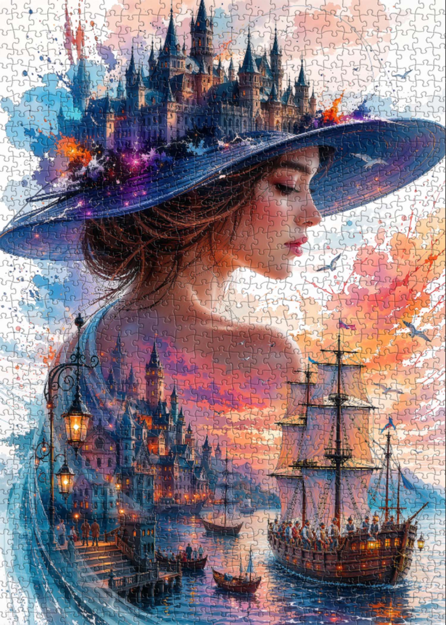 Harbor Dreams Jigsaw Puzzle 1000 Piece
