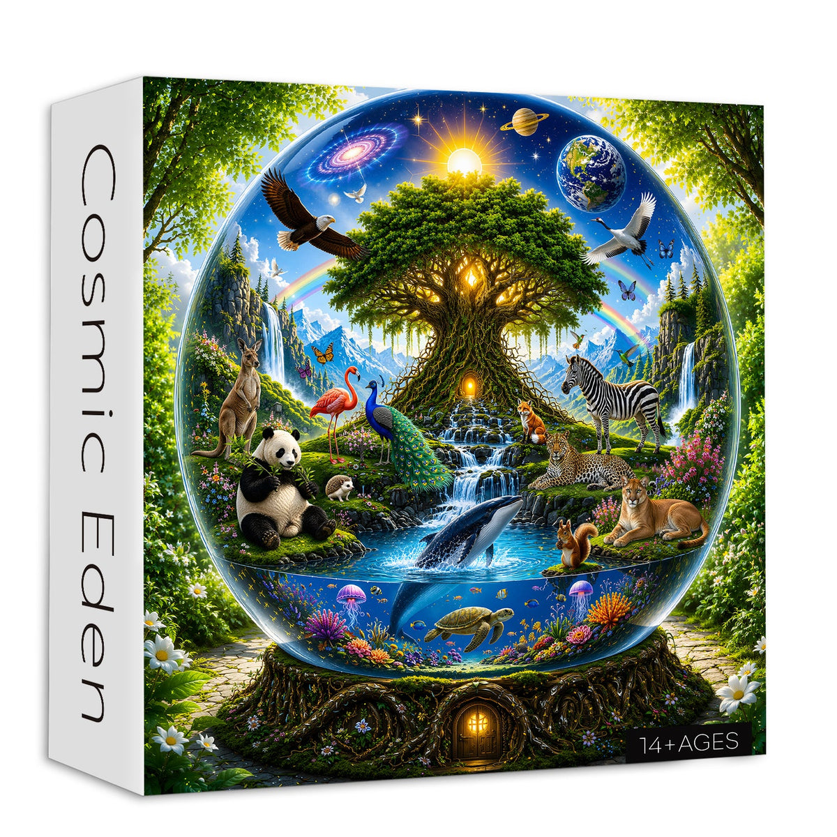 Cosmic Eden Jigsaw Puzzle 1000 Pieces