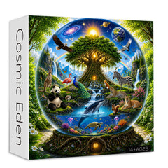 Cosmic Eden Jigsaw Puzzle 1000 Pieces