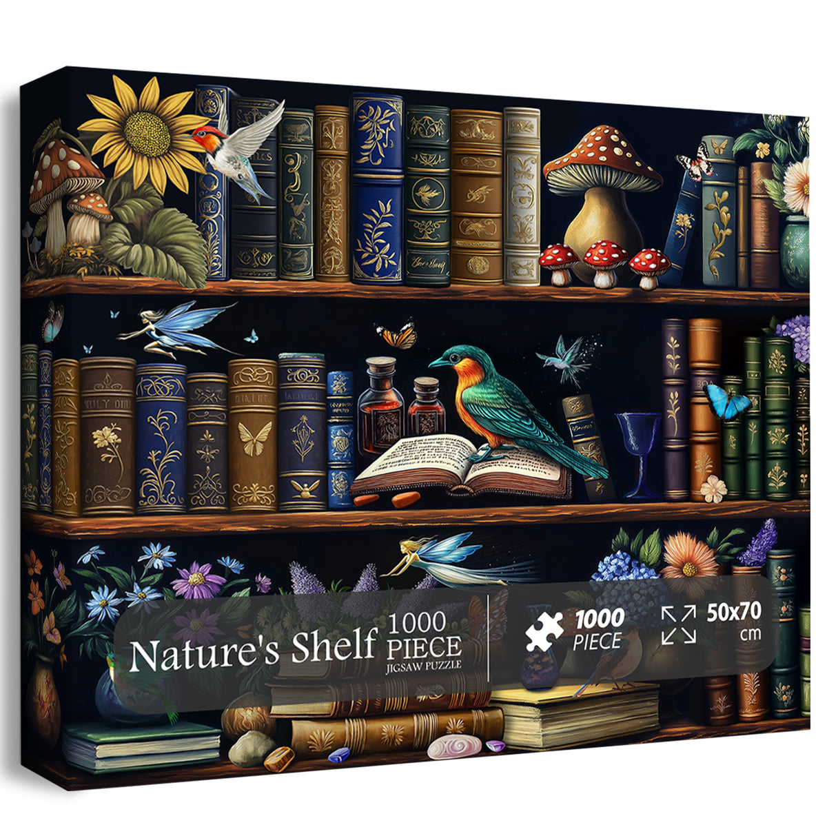 Puzzle en bois Nature’s Shelf 1000 pièces