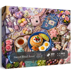Sweet Petal Feast Jigsaw Puzzle 1000 Piece