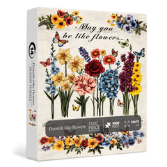 Flourish Like Flowers Jigsaw Puzzles 1000 Pieces