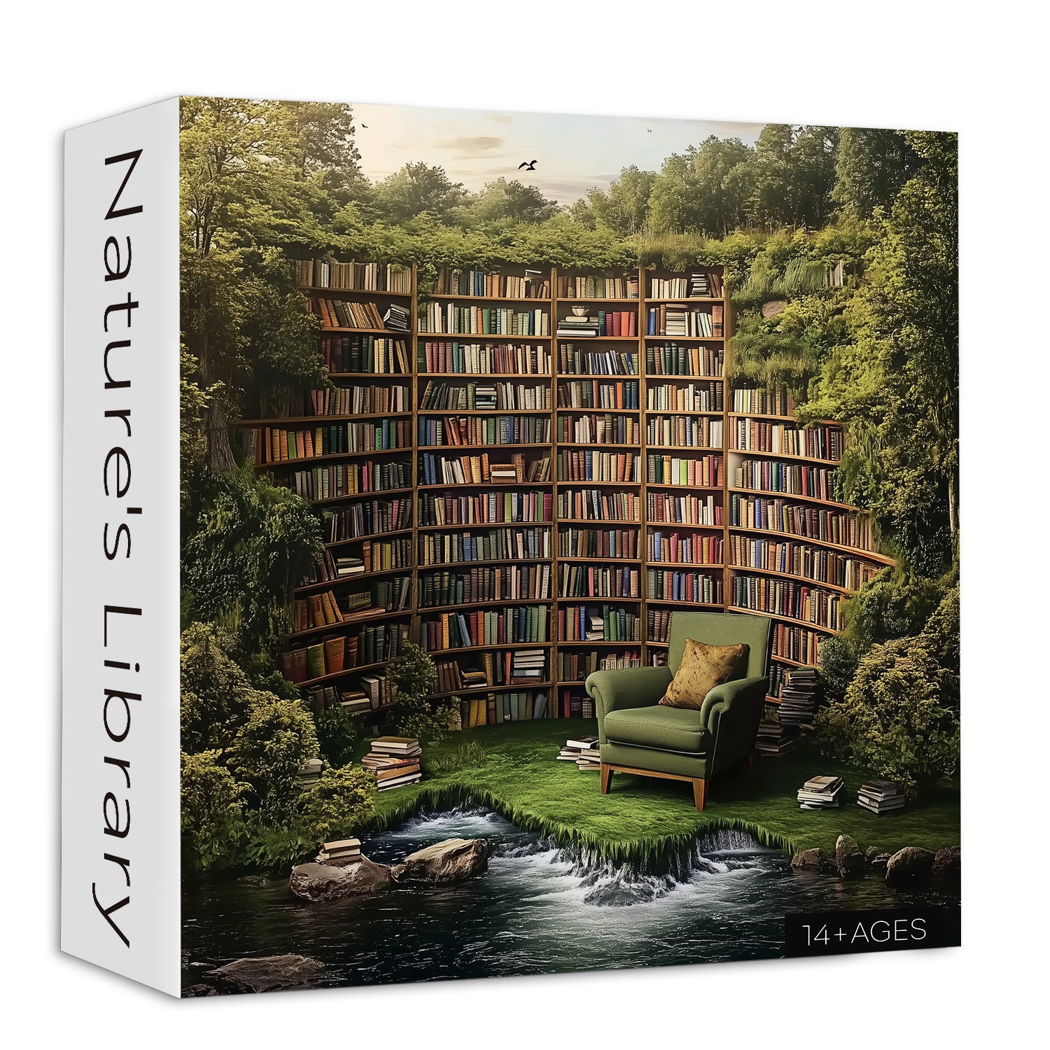 Ridley's Games Puzzle 1000 Pezzi Bird Lover: Rompicapo Circolare Con Uccelli E Mappa Delle Rotte Migratorie - Regalo Originale Per Appassionati Di Birdwatching