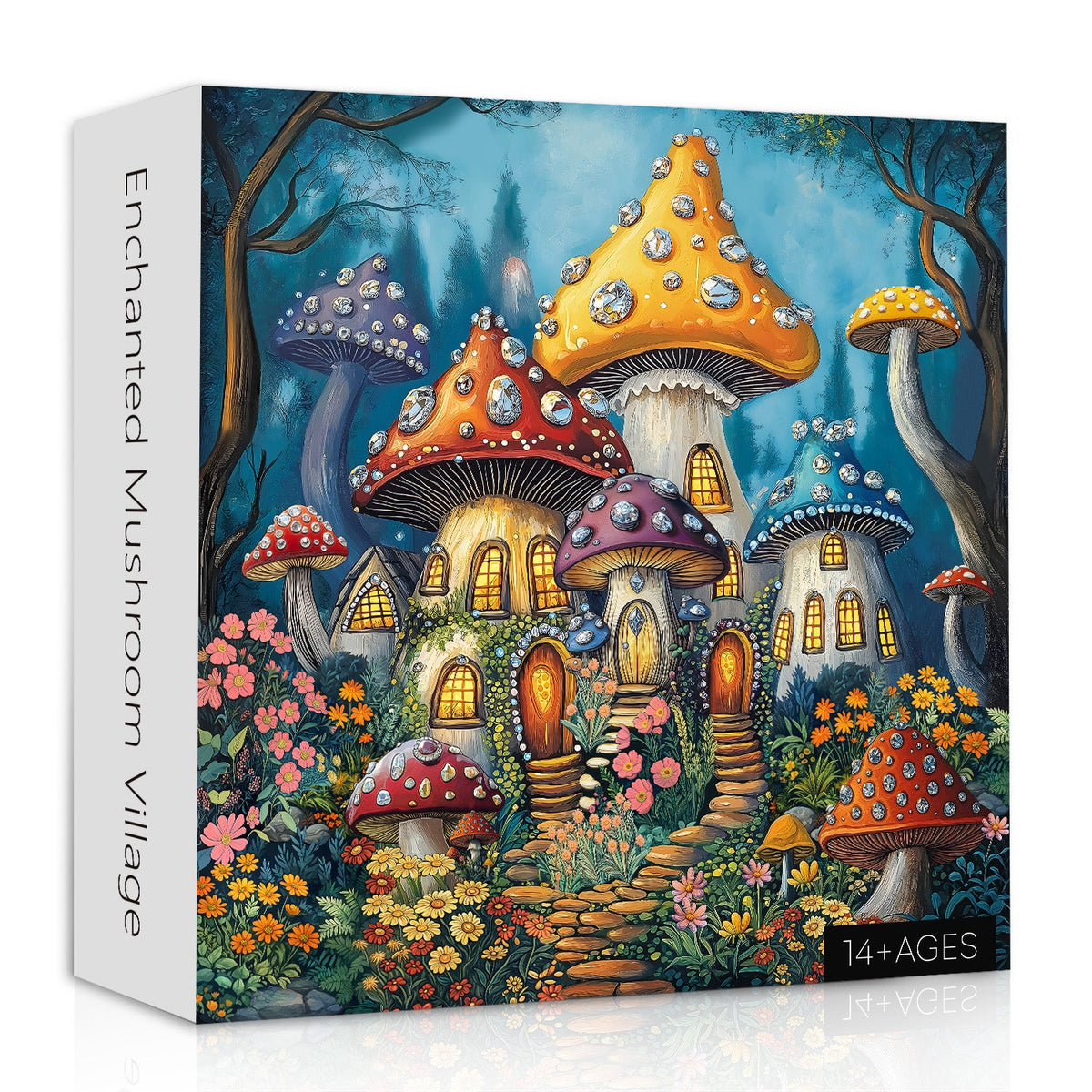 Enchanted Mushroom Village Jigsaw Puzzles 1000 Pieces