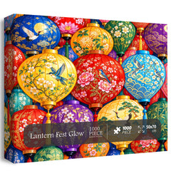 Lantern Fest Glow Jigsaw Puzzle 1000 Piece