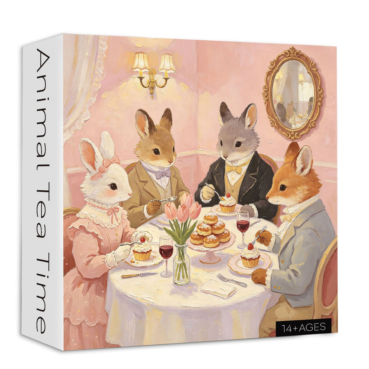 Animal Tea Time Jigsaw Puzzle 1000 Piece