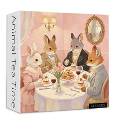 Animal Tea Time Jigsaw Puzzle 1000 Piece